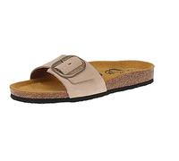 PLAKTON 181018 Bis 3 Nobuck - Damen Pantolette - Hielo, Größe:39 EU