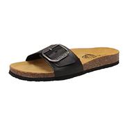 plakton 181018 Bis 3 Vaqu - Damen Schuhe Pantoletten - Negro, Größe:40 EU