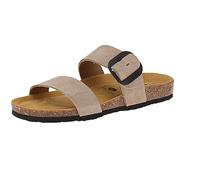 PLAKTON 183004 Rock Afelpado - Damen Pantolette - Piedra, Größe:42 EU