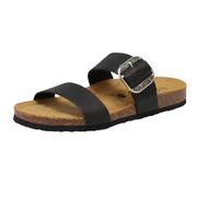 PLAKTON 183004 Rock Napa - Damen Schuhe Pantoletten - Negro, Größe:37 EU