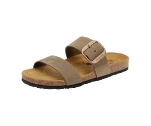 Plakton 183004 Rock Nobuck - Damen Schuhe Pantoletten - Kaki für Damen, grün, Größe 42 EU