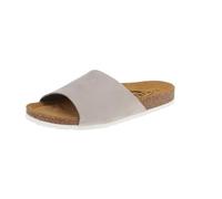 PLAKTON 186094 Bala Nobuck - Damen Schuhe Pantoletten - Perla, Größe:39 EU