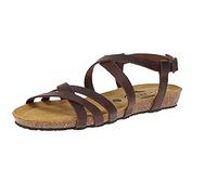 PLAKTON 405184 Fran Vali Dakota - Damen Pantolette - Coffee, Größe:41 EU