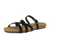 PLAKTON 571025 Mam Aisha Noubuck - Damen Sandalen - Negro, Größe:39 EU