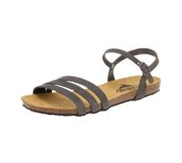 Plakton 575080 Mam Alou Apure - Damen Schuhe Sandaletten - Gris für Damen, grau, Größe 37 EU