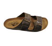 Plakton Barna Apure Leder Pantolette Sandalette - braun - 48