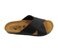 Plakton Benito Apure Leder Pantolette Sandalette - schwarz - 48