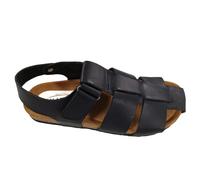 Plakton Benny Apure Leder Sandalen - schwarz - 43