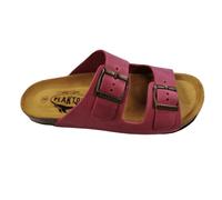 Plakton Beta Apure Damen Leder Pantolette Sandalette - pink - 39