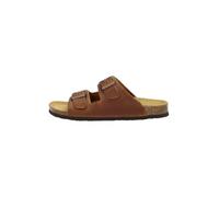 PLAKTON Beta Apure Roble Damen Sandale - Kork-Fußbett, Leder