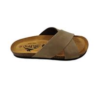 Plakton Bibi Nobuck 2 Damen Leder Pantolette Sandalette - grün - 40