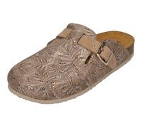 PLAKTON Damen Clogs BLOGG 181539 beige fango, Größe:41 EU
