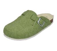PLAKTON Damen Hausschuhe BLOGG FIELTRO WOOL 181539 verde, Größe:38 EU