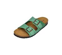 PLAKTON Damen Pantoletten BETA 180010 green, Größe:40 EU