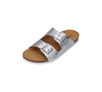 PLAKTON Damen Pantoletten BETA 180010 plata, Größe:38 EU