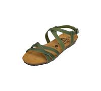 PLAKTON Damen Sandalen FRAN VALI 405184 green, Größe:39 EU