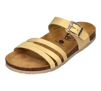 PLAKTON Damenschuhe Pantoletten - BERTA 185862 - limonello, Größe:41 EU