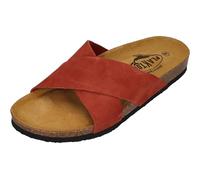 PLAKTON Damenschuhe Pantoletten - BIBI 181051 - muskat, Größe:38 EU