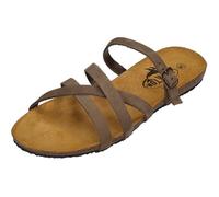 PLAKTON Damenschuhe-Pantoletten MAM AISHA 571025 - kaki, Größe:41 EU