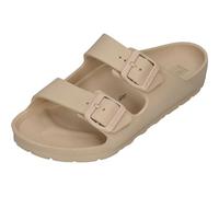 PLAKTON SWIM Collection Damen Pantoletten WANDA 760010 beige, Größe:39 EU