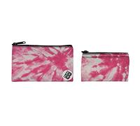 Plan B, Münzgeldbörse X2 Janis, 2er-Set Portemonnaie, Maße: 14 x 8 cm und 11 x 6 cm, Rosa Verblasst, Stoff