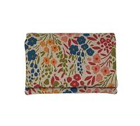 Plan B, Portemonnaie, Mini-Geldbörse Modell 02, Maße 12 x 9 cm, mit 3 Kartenfächern, Mehrfarbig Blumen, Damen, Größe XS, aus Stoff (Frühling)