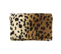 Plan B, Portemonnaie, Mini-Geldbörse Modell 05, Maße 12 x 9 cm, mit 3 Kartenfächern, Leopardenmuste, Damen, Größe XS, Kurzhaar-Gewebe (Animal Print)