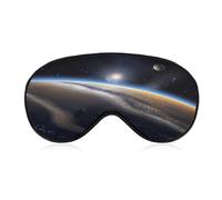 Planet Augenmaske, Seitenschlafmaske, leichte Augenbinde, Schlafmaske, Nasenpolster und Gummiband für Kinder, Frauen und Männer