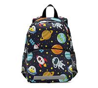 Planet Galaxy Kinder-Rucksack mit Astronautenmotiv, für Kinder, Jungen, Mädchen, Alter 3-6 Jahre, Mini-Rucksack mit Leine, Muster 1, Einheitsgröße