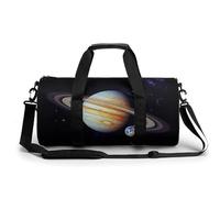 Planet Jupiter Turnbeutel für Damen und Herren, wasserabweisend, Reisetasche, leicht, für Reisen, Sport, weiß, 45 cm/22,9 cm/22,9 cm/22,9 cm, weiß, 17.7in/9in/9in