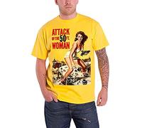Plastic Head Attack of The 15,2 m Woman Herren T-Shirt Gr. L, Gold