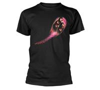 Plastic Head Deep Purple Fireball Band Logo T-Shirt, Schwarz, Medium