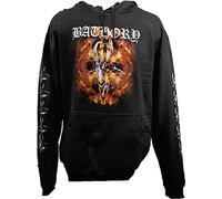 Plastic Head Herren Bathory Fire Goat Hsw Sweatshirt, Schwarz-Schwarz, X-Large
