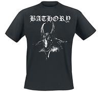 Plastic Head Herren T-Shirt Bathory Goat, Gr. Small, Schwarz