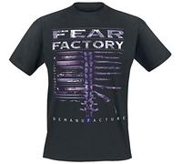 Plastic Head Herren Fear Factory Demanfacture TSFB T-Shirt, Schwarz, L