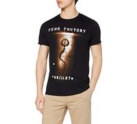 Plastic Head Herren T-Shirt Fear Factory Obsolete TSFB Banded Collar Short Sleeve Gr. XL, Schwarz