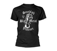 Plastic Head Watain T-Shirt "Nuclear Alchemy", Schwarz, schwarz, Mittel