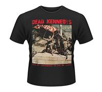 Plastichead Herren T-Shirt Dead Kennedys Convenience Or Death, Mehrfarbig, Nero (Black), L
