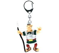 Plastoy Asterix Schlüsselanhänger Legionär mit Speer - Kunststoff - 13 cm