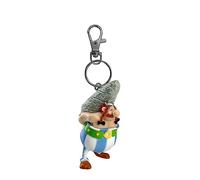 Plastoy Schlüsselanhänger Obelix mit Hinkelstein, Kunststoff, 15 cm, PLA60378
