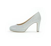Plateau Pumps silber