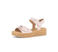 Plateausandaletten GABOR "Plateau Sandale", Damen, Gr. 41, rosa, Schuhe (32787319-41) rosa