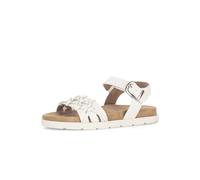 Plateausandaletten GABOR "Plateau Sandale", Damen, Gr. 37, creme, Schuhe (75977323-37) creme