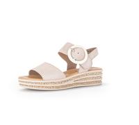 Gabor Shoes Plateau Sandale - Rosa Leder : Normal : 38.5