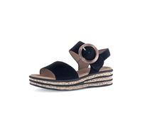Gabor Damen Sandaletten, Frauen Sandalen,Best Fitting,Strandschuhe,Sommersandalen,bequem,flach,Sommerschuhe,schwarz (So.schw.),42 EU / 8 UK