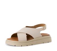 Tamaris Sandalette Damen Keilabsatz Beige EU 38