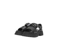 Plateausandaletten BUFFALO "Buffalo LENNOX SANDAL", Damen, Gr. 39, schwarz, Polyurethan, unifarben, Schuhe (33140040-39) schwarz
