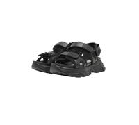 Plateausandaletten BUFFALO "Buffalo ZANTHERA - VEGAN NAPPA/MESH", Damen, Gr. 38, schwarz, Kunstfaser, Schuhe (90439226-38) schwarz