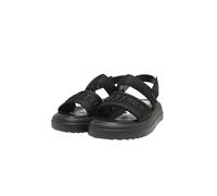 Plateausandaletten BUFFALO "Buffalo ZYDA SANDAL - VEGAN LYCRA", Damen, Gr. 39, schwarz, Kunstfaser, unifarben, Schuhe (34282809-39) schwarz