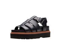 Clarks Women's Orianna Twist Leather Sandals - UK 6